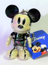 Disney Mickey Spacesuit (BLACK) Iridescent Jointed Figure Charm - Japan ... - £17.30 GBP