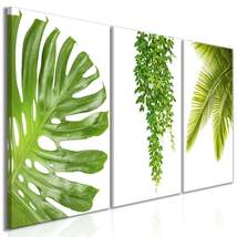Tiptophomedecor Stretched Canvas Botanical Art - Beautiful Palm Trees - Stretche - £80.36 GBP+