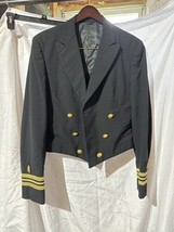 US Naval Academy Mess Dress Uniform Black Jacket Med - Lt. Commander Ran... - $64.34
