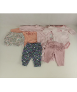 Girl Clothes Size Newborn Mixed Brands Lot Of 6 Pieces - $238.73 MXN