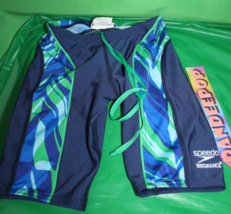 Speedo Endurance Youth 22 Blue Green Swim Shorts Bottoms - £31.28 GBP