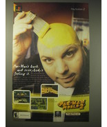 2002 Namco Pac-Man World 2 Ad - Pac-Man&#39;s back and everybody&#39;s feeling it - £14.55 GBP