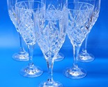 Shannon Crystal Godinger Dublin Stemmed Wine Goblets - Set Of 6 - MINT C... - $78.97