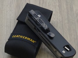 Leatherman FREE T4 Multitool EDC Pocket Knife Black Titanium Custom Scales - $155.20