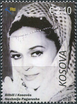 Kosovo 2019. Nexhmije Pagarusha (1933-2020), singer and actress (MNH OG) Stamp - £4.97 GBP