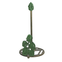 Cast Iron Monstera Leaf Paper Towel Holder Countertop Beach Themed Kitch... - $39.59