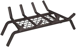 Fireplace Grate With Ember Retainer Cleaner More Efficient Fire Powder C... - £41.13 GBP