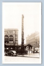 RPPC Pioneer Square Totem Pole Seattle Washington WA UNP Postcard Q7 - £3.85 GBP