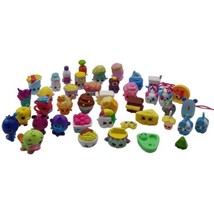Shopkins Lot of 42 Various Seasons Mini Figures Charms Petkins Toys Ages 5 + Up - £15.43 GBP