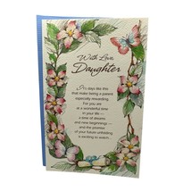 American Greetings Forget Me Not Graduation for Daughter Greeting Card - £4.69 GBP