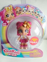 Brand New KindiKids Minis Lippy Lulu Doll Moose Toys Collectible Figure Pink - £9.83 GBP