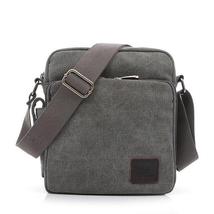 Multi-functional Casual Messenger Bags Men Canvas Men Shoulder Bags - £27.46 GBP