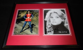 Cathy Lee Crosby Signed Framed 16x20 Photo Set Wonder Woman - £118.67 GBP