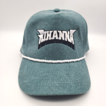 RIHANNA Hat Snapback Old School Rope Trucker Cap Concert Tour Green White - $19.75