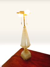 MURANO Barovier &amp; Toso lamp Murano glass gold with certificate authenticity - £13,291.30 GBP