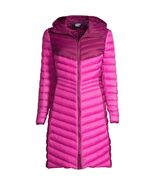 LANDS' END Long Down COAT Size: MEDIUM Tall 10/12 TALL New SHIP FREE Bar... - $199.00