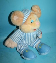 Angel Toy Mouse KO KO Plush Stuffed 12&quot; Sleeping Snores Cheeks Light Up Soft Toy - £17.40 GBP