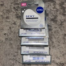 4 NIVEA Dewy Lip Care with Hyaluronic Acid Lip Balm 0.18 OZ - $14.95