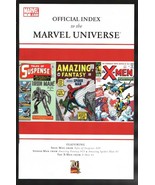 Official Index To The Marvel Universe #1 2009-1st issue-Spider-man-X-Men... - £36.17 GBP