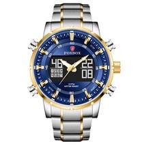 LIGE Watches For Men Brand Sport Wristwatch Waterproof Military Digital Clock St - £61.61 GBP