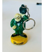 Fitzgerald Mr O Lucky St Patrick Keychain vtg figure key chain Black Haw... - $14.80