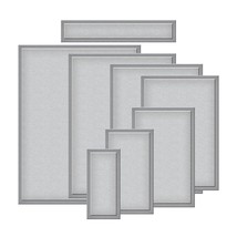 Spellbinders S5-131 Nestabilities Card Creator A-2 Matting Basics A Die ... - $36.99