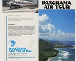 Panorama Air Tour Brochure See All the Islands of Hawaii 1982 - £14.20 GBP