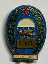 Hungary, Master, Parachutist, Para Wing, Communist Era, 4000 Jumps, Vintage - £35.04 GBP
