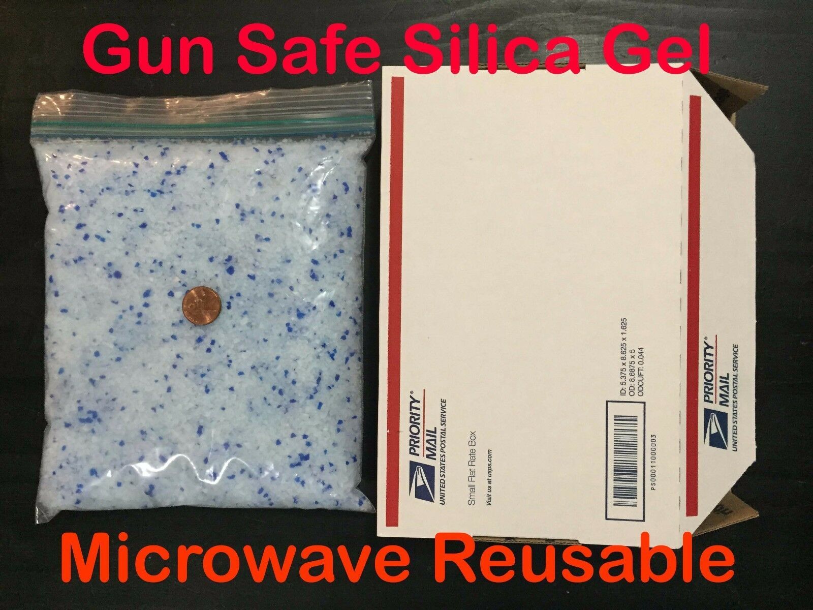 Gun Safe Silica Gel Microwave Reusable - $19.35