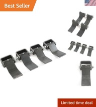 4 Pack Greaseable Steel Long Leaf Hinges - Perfect for Trailers &amp; Heavy ... - $55.50
