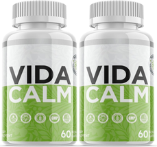 2 Pack - Vida Calm Pills - Vida Calm Support Formula Pills - 120 Capsules - £69.23 GBP