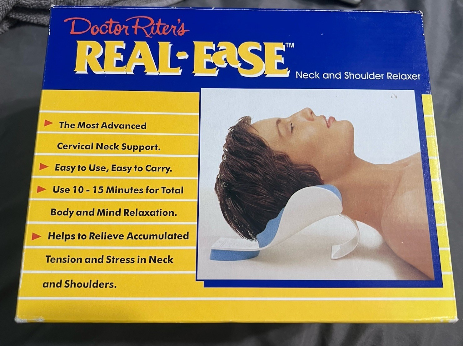 Doctor Riter&#39;s Real Ease Neck Shoulder Relaxer Cervical Support &#39;New &amp; I... - $27.71