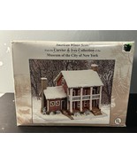 Currier and Ives Museum of New York: American Winter Scene Porcelain Vil... - $498.93 MXN
