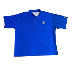 Columbia  PFG Omni Shade Polo Florida Gators Short Sleeve NCAA Fishing Mens XL - $18.69