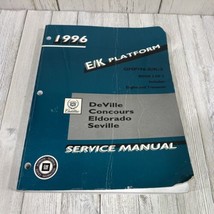 1996 Cadillac E/K Platform Service Manual Bk 2 DeVille Concours Eldorado... - £11.40 GBP