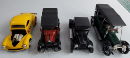 UNBRANDED Diecast Toy Car Lot of 4 Made In China Mix of older cars-Lot 2 - £8.65 GBP