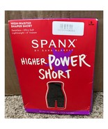 Spanx Higher Power Shorts Higher Waisted Shaper Shorts Size Small Black New - $382.00 MXN