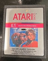 ATARI 2600 E.T. The Extra-Terrestrial Game Cartridge - $9.55 CAD