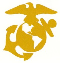 REFLECTIVE USMC Marine Corps decal sticker up to 12 inches RTIC hardhat devil - £2.58 GBP+