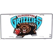 Vancouver Grizzlies Team Logo Nba Basketball License Plate Made In Usa - £23.88 GBP