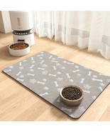 Pet Feeding Absorbent Dog Food Dog for Food and Water No Stains Quick Dr... - £29.58 GBP