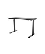 Monoprice 42763 SIT-STAND DESK W/ WOOD TOP (BLACK BASE; BLACK TOP) - $658.72