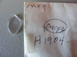 Vintage Omega Crystal H1904  14 x 9 NOS - $551.17 MXN