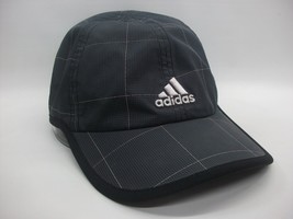 Adidas Hat Gray Hook Loop Climalite Baseball Cap - £15.92 GBP
