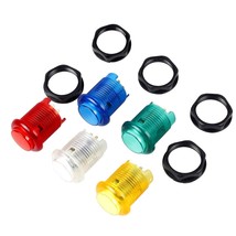 5X 30Mm Arcade Led Lights Push Button Built-In Switch 5V Illuminated But... - $22.99