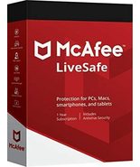 MCAFEE LIVESAFE 2023 - 2 Year UNLIMITED DEVICES - Windows Mac - £39.40 GBP
