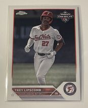 2023 Topps Pro Debut Chrome Trey Lipscomb PDC-129 RC Fredericksburg Rook... - $1.70