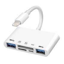 5-in-1 Lightning Multi-function Camera Memory Card Reader Adapter - $11.44