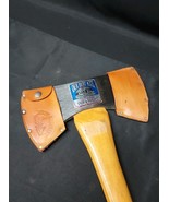 NEW OLD STOCK Double Bit SNOW &amp; NEALLEY Axe Bangor Maine, Label Sheaths ... - $273.52 CAD