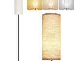 Floor Lamp For Living Room, Modern Standing Lamps With Lampshade, Minima... - $42.99